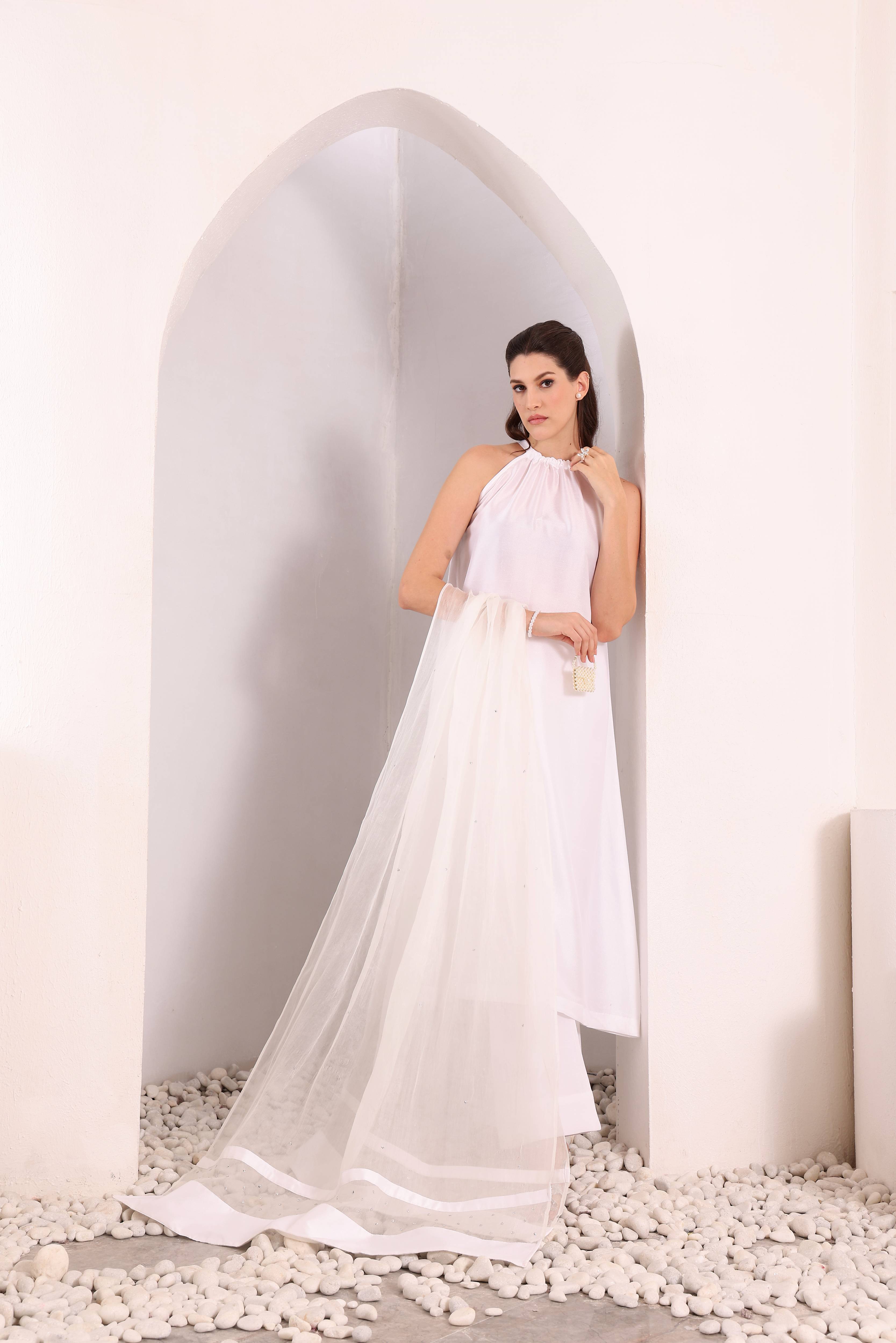 Reva Kurta Set - White