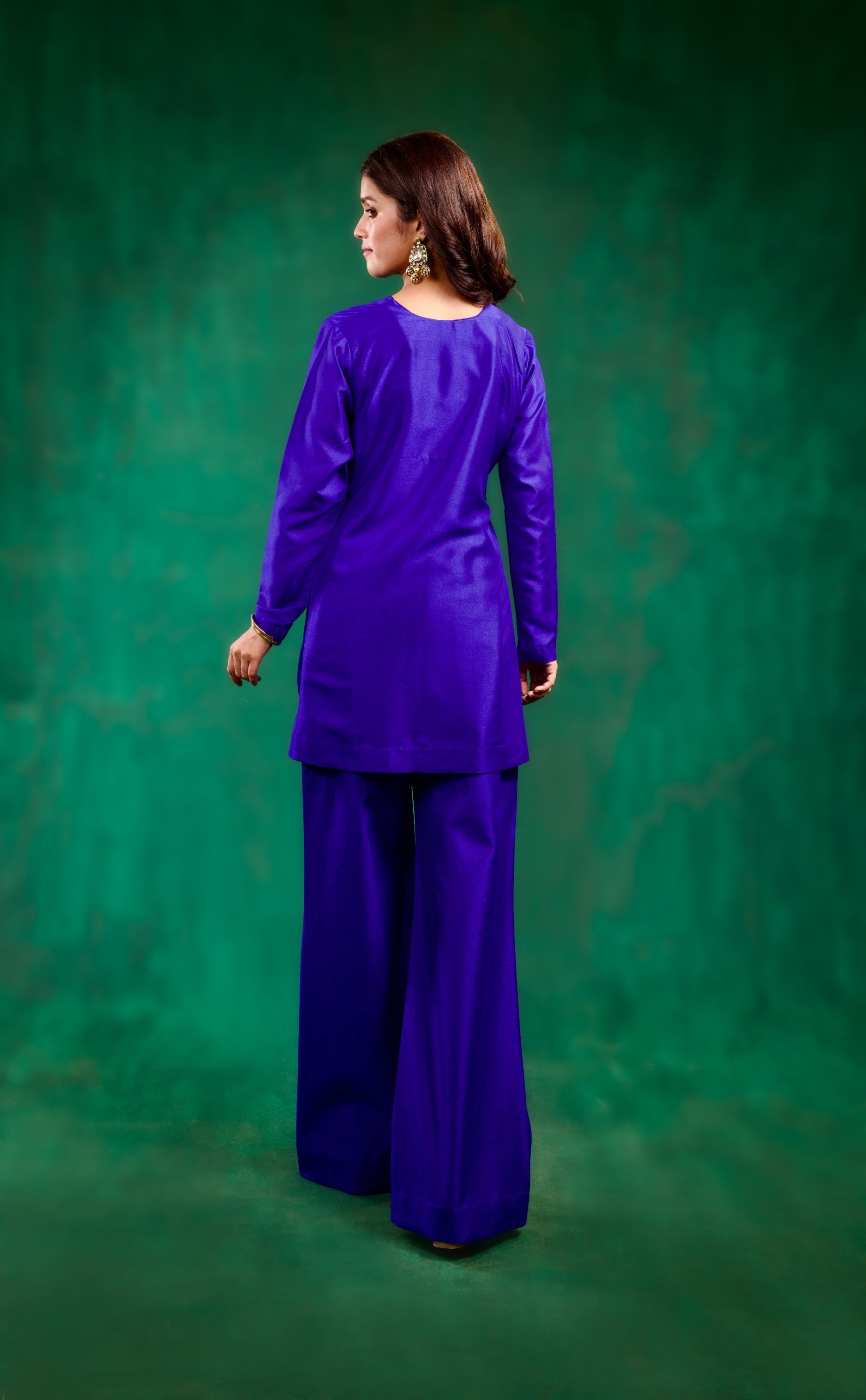 Meher Kurta Set - Blue