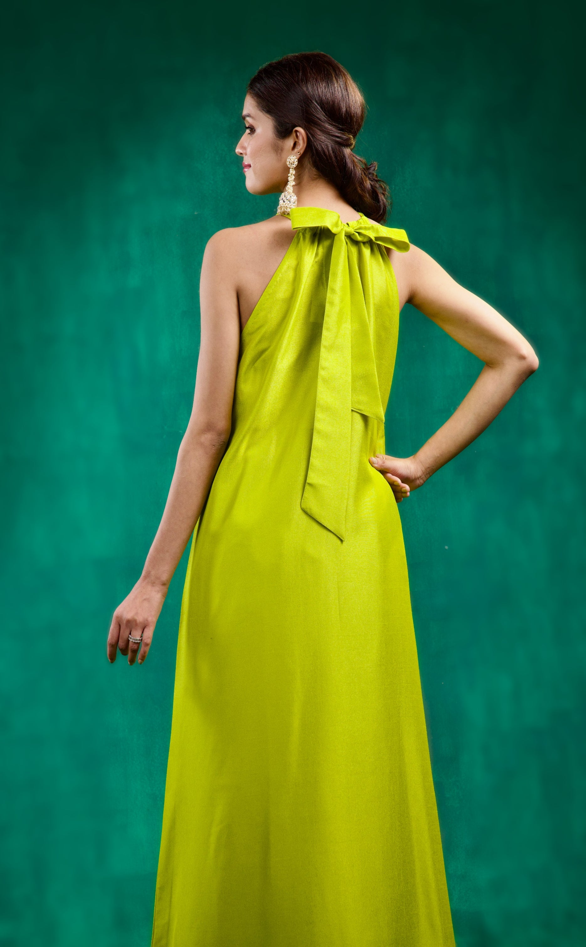 Reva Kurta Set - Lime Green