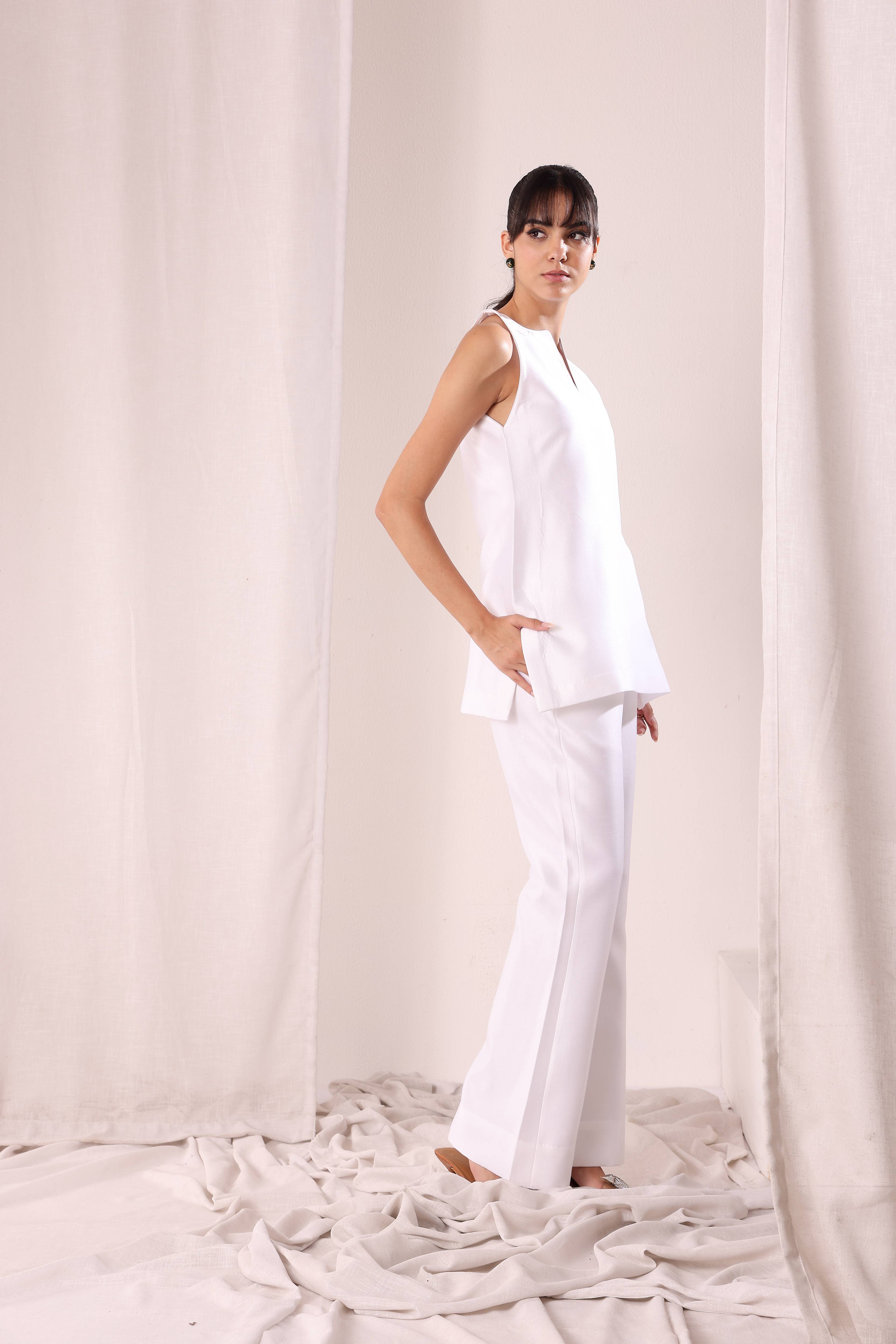 Eira Kurta Set - White