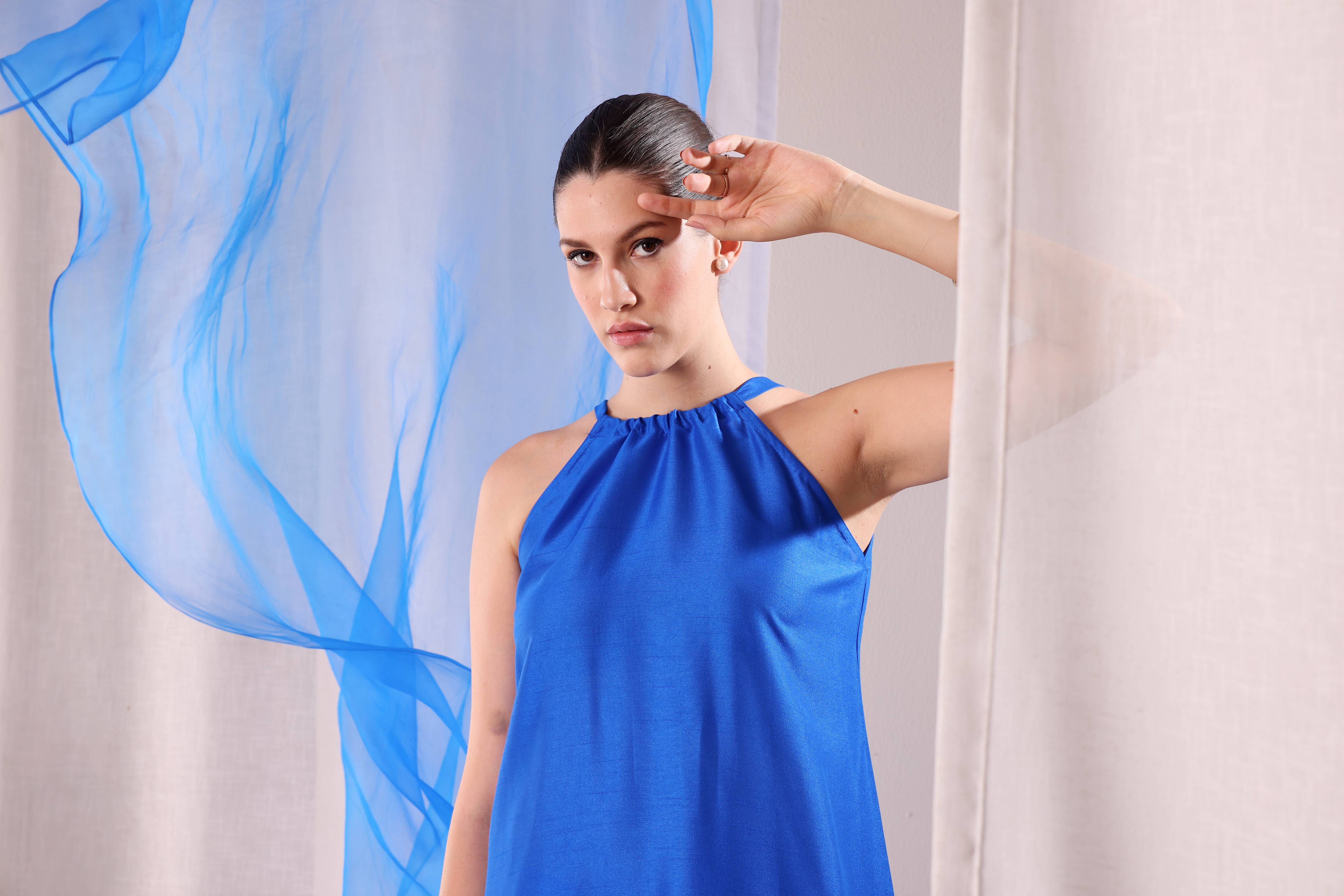 Reva Kurta Set - Blue