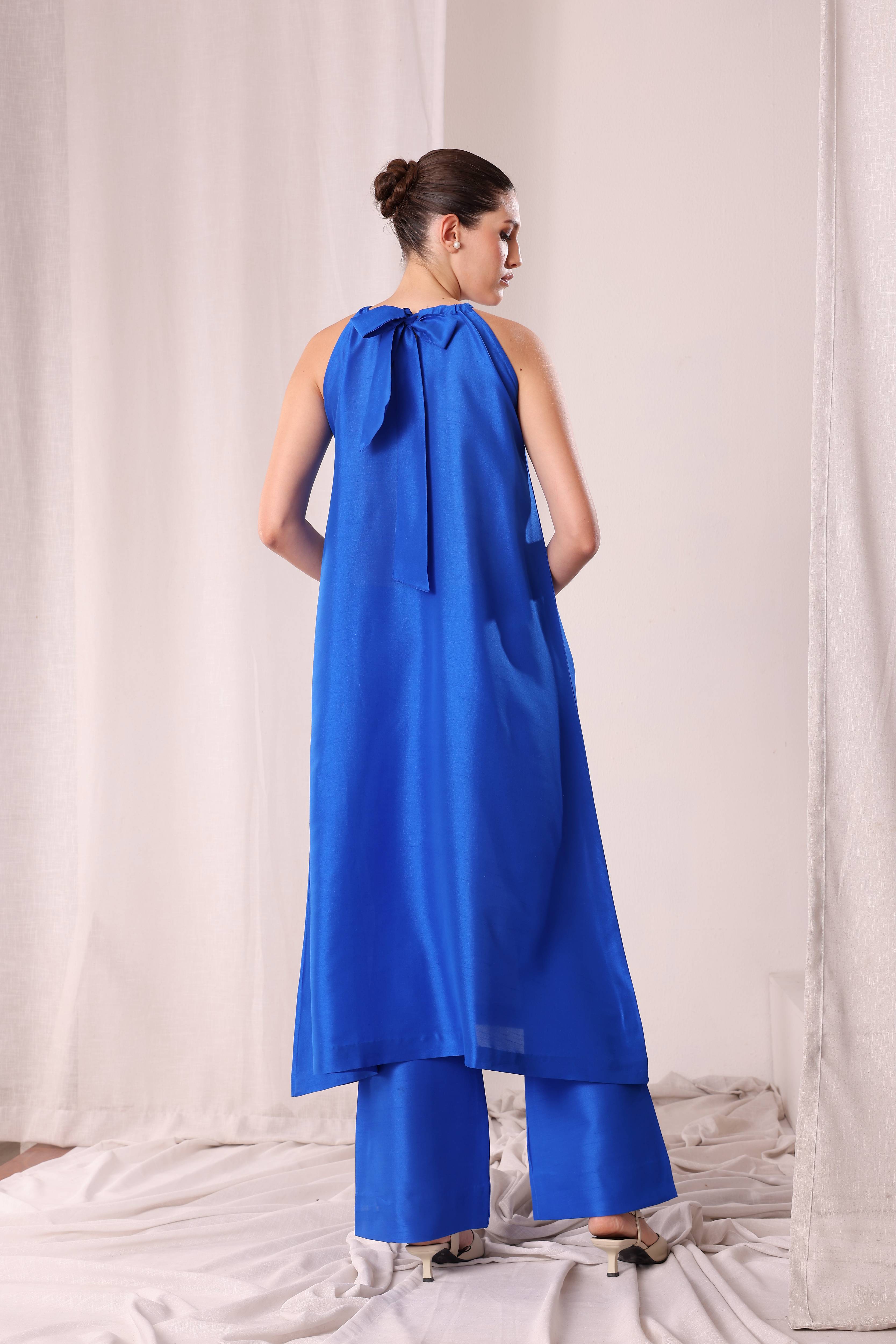 Reva Kurta Set - Blue