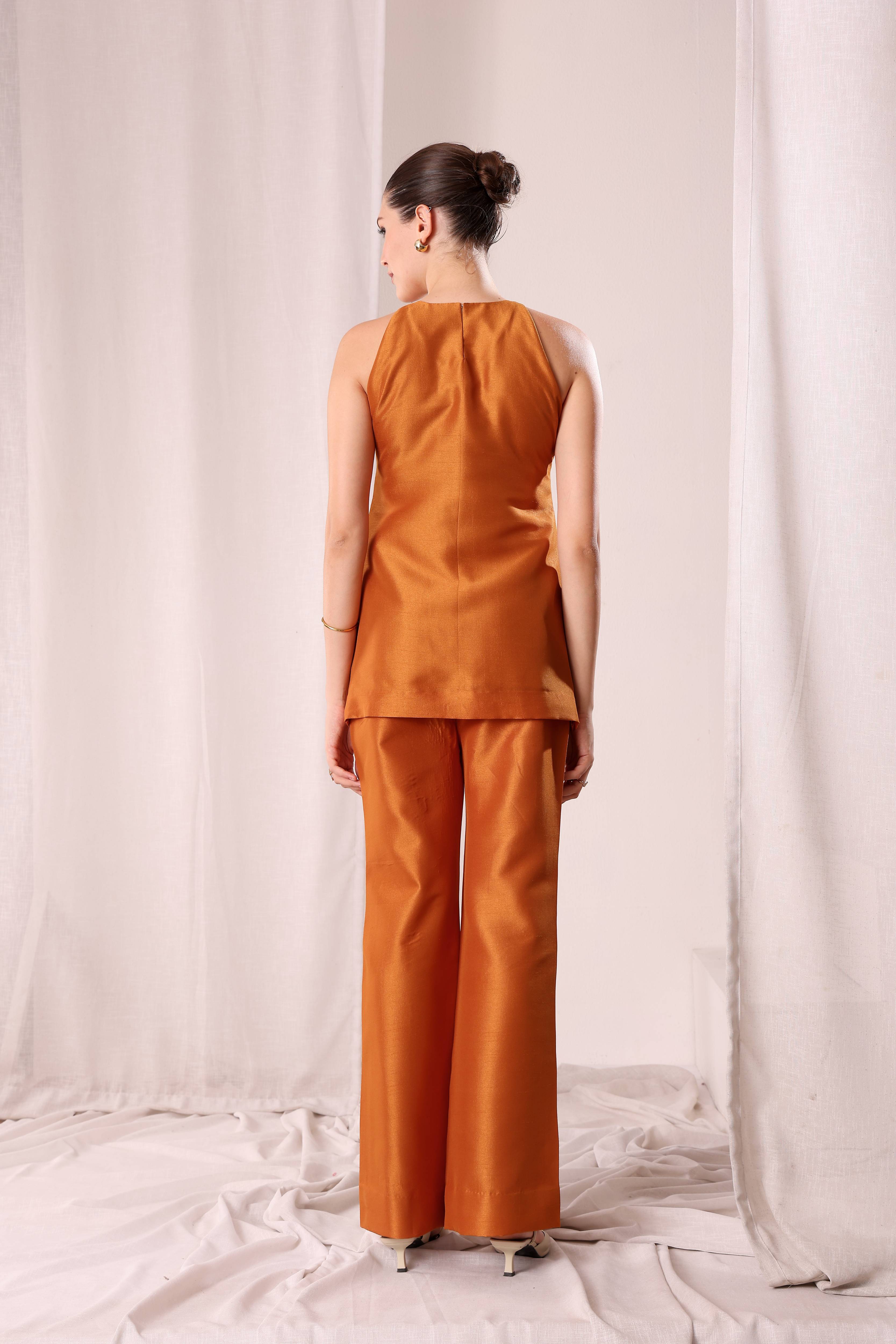 Zehra Kurta Set - Brown